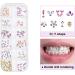Generic Tooth precious stones crystals shiny tooth precious stones shiny tooth jewellery set glittering decoration tool for beginners and experienced beauty enthusiasts - Buy Online on GoSupps.com