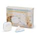 Pro Wireless Bedwetting Alarm (2024 Release) with New Improved Sensor 6 Selectable Sounds Volume Control Strong Vibration and Compact Design for Overcoming Bedwetting