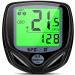 SPGOOD Wireless Bicycle Computer - 19 Functions IP54 Waterproof Backlit Speedometer Automatic Start/Stop Black - Buy Online on GoSupps.com