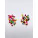 60-Piece Mini Hair Clips Set | Colorful Flower & Star Hair Accessories for Women & Girls - Buy Online on GoSupps.com