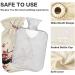 Hot Water Bottle with Cover - 1L BPA Free | Pain Relief for Headaches Neck & Shoulders - Buy Online on GoSupps.com