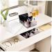 PRETYZOOM 2pcs Stand Case Divided Eyeshadow Display Makeup Storage Clear Holder Desktop Dresser Palette - Buy Online on GoSupps.com