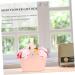DOITOOL Box Portable Basket Rose Bouquet Bath Soap Plant Essential Oil Soap Rose Petal Soap Soap Decorative Soap Romantic Soap Miss Pink Cosmetic Ribbon - Buy Online on GoSupps.com