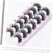 FOMIYES 7 Pairs False Eyelashes Fake Lashes Eyelashes with Color False Lash Color Lashes Fake Eyelashes Cluster Lashes Makeup Eyelashes Individual Lashes Artificial Fiber Extend Make up - Buy Online on GoSupps.com
