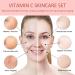 Vitamin C Skin Care Set - 3-in-1 Anti-Aging Gift Set with Cleanser Serum & Cream | Hydrating Hyaluronic Acid Vitamin E & Niacinamide - Buy Online on GoSupps.com