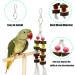 Chikanb 7-Pack Parrot Toys African Grey Parrots Swing Chewing Hanging Toy Colorful Bell Hammock Ladder Perch Platform Chewing Toys for Parakeets Cockatiels Macaws Love Birds Finches Little Birds - Buy Online on GoSupps.com