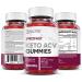 Justified Labs ProFast Keto ACV Gummies 1000MG (5 Pack) - Vegan Non GMO with Pomegranate Juice, Beet Root, B12 - 300 Gummies - Buy Online on GoSupps.com