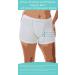 Underworks Women's Shapewear Briefs L White - Comfortable High-Quality Control Wear for Every Occasion | Shop Now - Buy Online on GoSupps.com