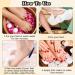 6 Pieces Double-Sided Foot File for Hard Skin Foot Scrubber Hard Skin Remover for Wet and Dry Cracked Feet Portable Foot Care Tool for Bath Pedicure Salon (Large) - Buy Online on GoSupps.com