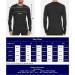 Merino Wool Base Layer Top for Men - 100% Merino Wool Thermal Shirt (Charcoal, XXL) - Buy Online on GoSupps.com