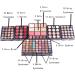 Pure Vie 132 Color All in One Makeup Gift Set - Eyeshadow, Concealer, Lip Gloss, Face Powder, Blush, Contour, Eyebrow Powder - Buy Online on GoSupps.com