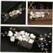 Healeved Flower Hair Comb Rhinestone Hair Accessories Hair Comb for Wedding Bride Hair Accessories Wedding Hair Comb Hair Comb for Women Accessories Fine Hair Aesthetic Hair Accessories - Buy Online on GoSupps.com