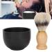 Stainless Steel Shaving Soap Bowl & Beard Brush Set - 2 Pack for Perfect Shave | International Shipping - Buy Online on GoSupps.com