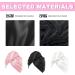 AMORISE Microfiber Hair Towel Set - Quick-Drying Satin Hair Turban (Black Pink White) - 3 Piece Hair Care Essentials for Effortless Drying - Buy Online on GoSupps.com