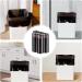 Handle Waste Bags - Drawstring Kitchen Trash Liners - Drip-Free Trash Can Liners - Leak Proof Trash Bags for Home Office and Bedroom Virtcooy 45*50 45g 75pcs Black - Buy Online on GoSupps.com