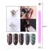 SILPECWEE 5Pcs Nail Magnet - Dual-Ended Cat Eye Nail Polish Pens with Magnetic Stick for 3D Nail Designs - Nail Art Accessories for DIY & Salon Use NO2 - Buy Online on GoSupps.com