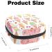 Colorful Ice Cream Menstrual Bag Zipper - Stylish Napkin & Tampon Pouch for Women & Girls - Buy Online on GoSupps.com