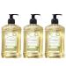 A La Maison Rosemary Mint Liquid Hand Soap | 16.9 Fl oz. Pump Bottles Moisturizing Natural Hand Wash Soap | Triple French Milled | Gentle To Hands | (3 Pack) 16.9 Fl Oz (Pack of 3)