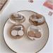 Buy Portable Khaki Contact Lens Case - 1pc Etui with Mirror | Perfect Cosmetic Storage for Lenses | International Shipping Available - Buy Online on GoSupps.com
