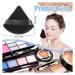 SBTRKT Triangle Powder Puff - Soft Velvet Makeup Sponge for Foundation & Eye Contour - Washable Red (4pcs - Buy Online on GoSupps.com