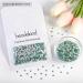 Beadsland 1440 Pieces Flat Back Rhinestones - Light Green SS16 Nail Crystals for DIY Nail Art - Buy Online on GoSupps.com