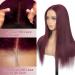 Buy Wear and Go Glueless Wigs - Pre-Cut Lace 18 99J Human Hair - Upgraded 5x5 HD Density for Black Women - Buy Online on GoSupps.com