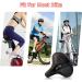 Oversized Memory Foam Bike Seat for Peloton & Spin Bikes | Waterproof Red Saddle | Universal Fit Replacement for Road & Exercise Bicycles - Buy Online on GoSupps.com
