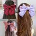 Premium Hair Clips with Loop - Large Bowknot Accessories for Women (4 Pack) - Stylish Hair Clips for All Occasions - Buy Online on GoSupps.com