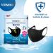 Buy Termin8 Face Cover for Children - Unisex Black Mask 1 Piece | International Shipping Available - Buy Online on GoSupps.com
