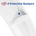 Clorox Antimicrobial Elongated Toilet Seat | Stay Fresh Scent | Easy-Off Hinges | Wiggle-Free Design | Fresh Bathroom Scent - Buy Online on GoSupps.com
