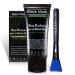 SHILLS Charcoal Face Mask for Men - Peel Off & Blackhead Removal Set with Brush | Purifying Skincare - Buy Online on GoSupps.com