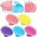 Magiclulu 5-in-1 Silicone Shampoo Brush - Scalp Massage Comb for Hair & Dog Washing | Best Hairbrush Cleaner & Massage Device - Buy Online on GoSupps.com