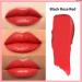 Matte Finish Lipstick | Black Rose Sweat-Resistant Foundation for Makeup - Smudge-Proof Lipstick - For Beauty Travel Daily Wear Evening Wear Women Girls - Buy Online on GoSupps.com