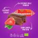 Buy Super Fudgio Organic Strawberry Candies - Vegan Gluten-Free Palm Oil-Free Caramel with Coconut Milk | 6x150g Multipack - Buy Online on GoSupps.com