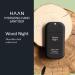 HAAN Hydrating Hand Sanitizer with Aloe Vera - Wood Night Cedarwood Scent | Travel Size + Refill Bag (1.01 fl. oz. + 3.4 fl. oz.) - Buy Online on GoSupps.com