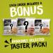Three Farmers Roasted Lentils Variety Pack Snacks - Sea Salt, Sea Salt & Vinegar, Barbecue - 15 oz (Pack of 3) - Buy Online on GoSupps.com