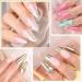 Makartt Chrome Gel Nail Polish Set-Metallic Gel Nail Polish Silver and Gold 3D Metal Painting Gel for Nail Art Soak off UV/LED Glossy Mirror Effect Nail Glue Gel for Home Salon DIY Manicure 2 * 8ml Gold&silver-8ml Mirror Shine Gel - Buy Online on GoSupps.com