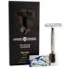 Hoff Double Edge Safety Razor by Luxury Barber | Best Wet Shaving Starter Kit Gift Set for Men - International Shipping Available - Buy Online on GoSupps.com