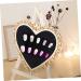 Ipetboom 1pc Nail Display Board Nail Supplies Nail Design Board Nail Accessories Sign Holder Stand Manicure Showing Tool Nail Tech Accessories Template Manicure Tools Wooden 26x18cm Assorted Color - Buy Online on GoSupps.com