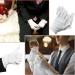 12 Pcs White Cotton Gloves Cotton Gloves for Eczema Cotton Gloves for Dry Hands Moisturizing Gloves Inspection Gloves Coin Handling and Jewelry Inspection Gloves White Gloves(L) - Buy Online on GoSupps.com