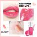 ZHISHUDL Plumping Lip Oil - Hydrating Non-Sticky Gloss with Big Brush Head, Glitter Shine & Tinted Cherry Red Formula for Lip Care - Buy Online on GoSupps.com