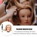 Lurrose Hairdressing Tool Training Manikin Head - Cosmetology Practice for Haircut Dyeing & Styling - Buy Online on GoSupps.com