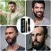 Beard marker for men beard marker refill for men beard mascara for beard mustache and eyebrows beard coloring for men fill shape and define your beard Tsuchiya dark brown + brush - Buy Online on GoSupps.com