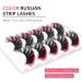 3D Colored Russian Strip Lashes 20mm D Curl Pink - 5 Pairs | Fluffy Mink Wispies for Natural False Eyelashes - Faux Mink Wispy Fake Lashes for a Natural Look - Buy Online on GoSupps.com