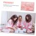 Didiseaon 5 Sets Hair Scrunchies for Women Sleep Mask Headband for Women Flower Girl Maid of Honor Bridesmaid Eye Shades for Sleep Maid of Honor Proposal Flower Girl Proposal Silk - Buy Online on GoSupps.com