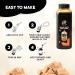 Syrup for Bubble Tea | 12 Ounces (354 ML) | Brown Sugar Boba Flavored Syrup for Tapioca Pearls and Desserts (Brown Sugar) - Buy Online on GoSupps.com