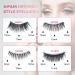 Self Adhesive Waterproof False Eyelashes - Easy to Apply for a Natural Look (4 Pairs) - Buy Online on GoSupps.com