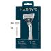 Harry's 5-Blade Men's Razor - 1 Razor Handle + 2 Razor Blade Refills - Chrome Edition Handle