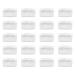 20 pack of transparent small plastic side comb with teeth hairpins hair clips for women bride wedding veil DIY headgear French Twist updo accessories