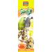 Riga - Sticky with honey for parrots - baked sticks - mixture of grains grain and honey - box with 2 sticky sticks 140 g (1 Pack)